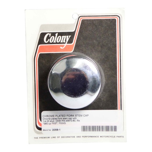 Lenkkopf mutter cover chrom - lenkkopf,